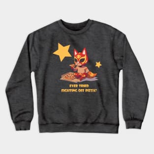 Pizza Luchador Crewneck Sweatshirt